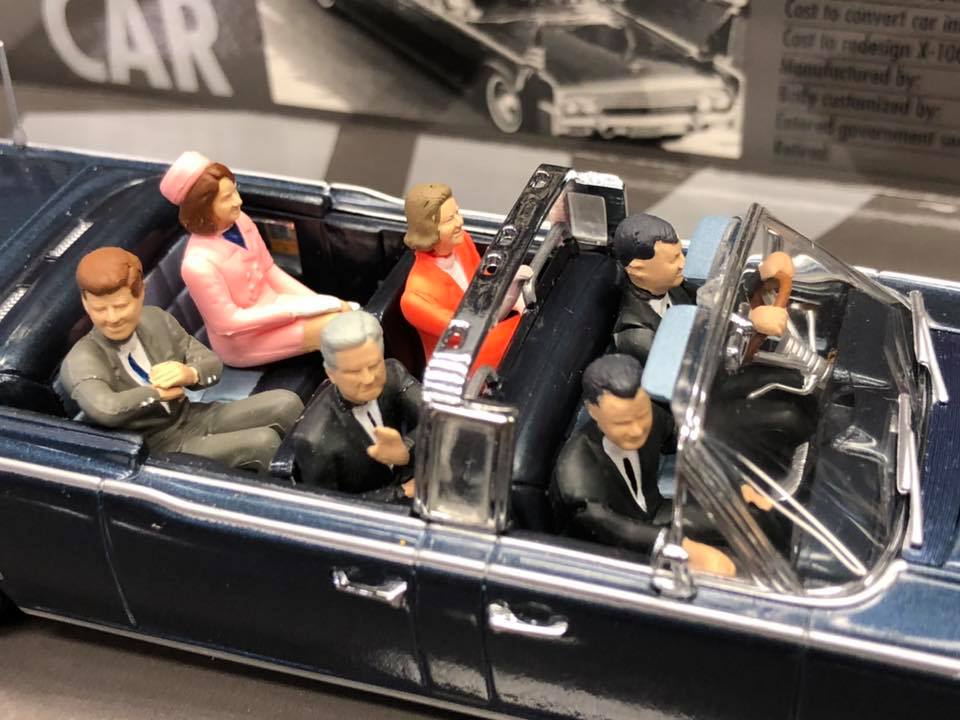 Lincoln Continental kennedy 1961 Minichamps scala 1:43