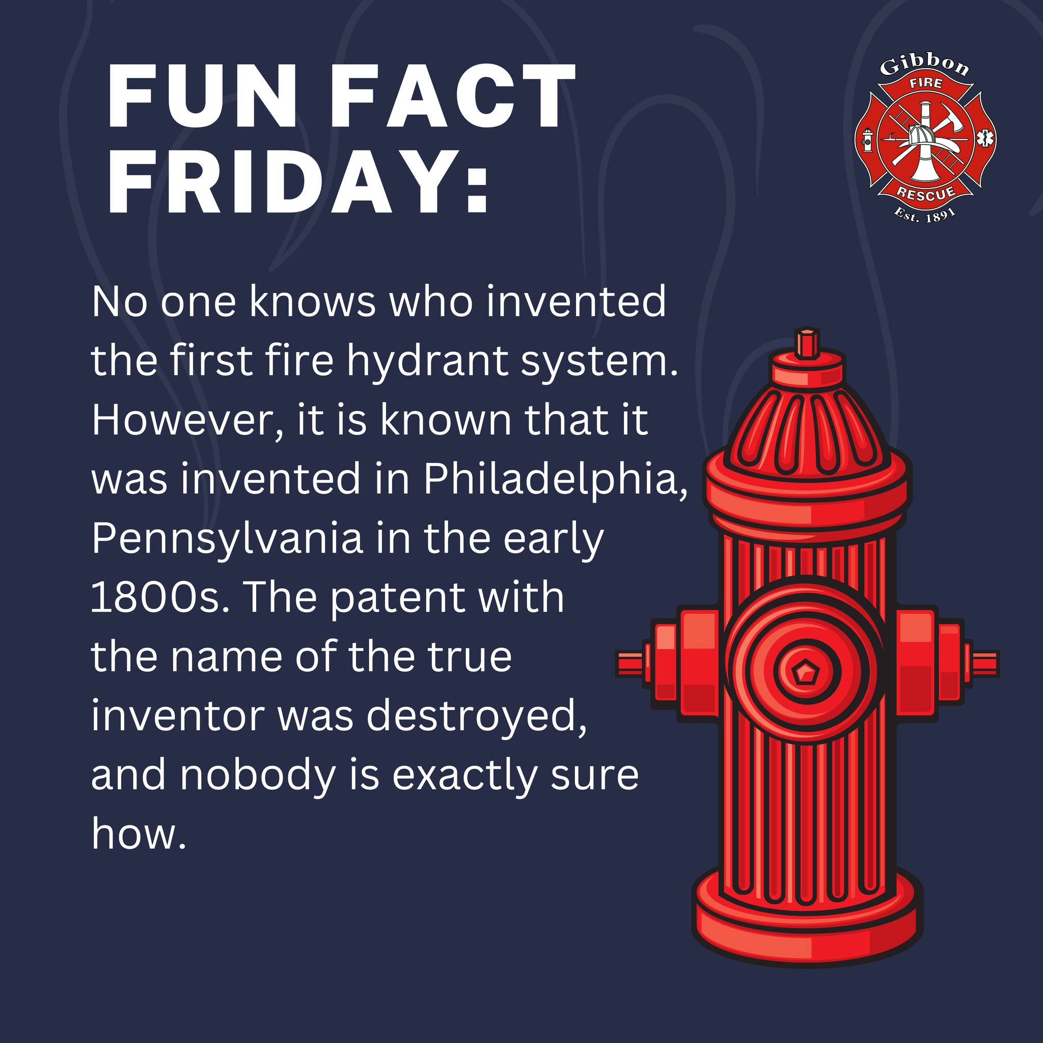 Gibbon - Did you know??? (Mystery Edition!) Fire hydrants are a very ...