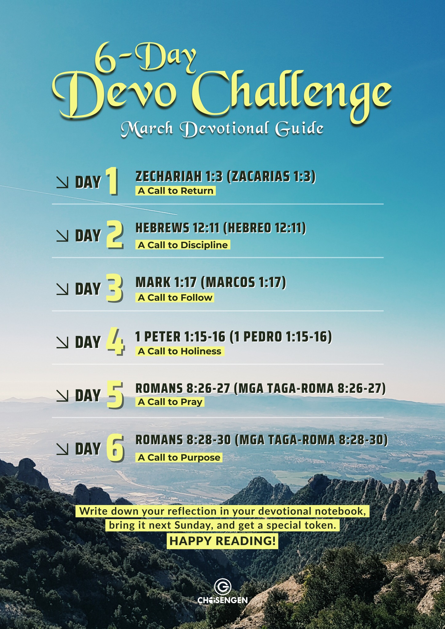 ChosenGen - This March, let’s respond to God’s call. Not... | Facebook