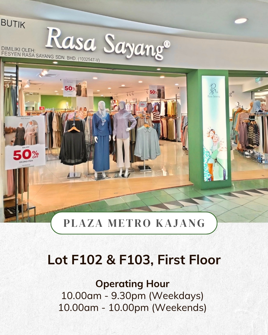 🎊𝗖𝗦 𝗚𝗿𝗼𝗰𝗲𝗿🎊 🥰 10 - 12 October 2025 ⏰... - Plaza Metro Kajang | Facebook