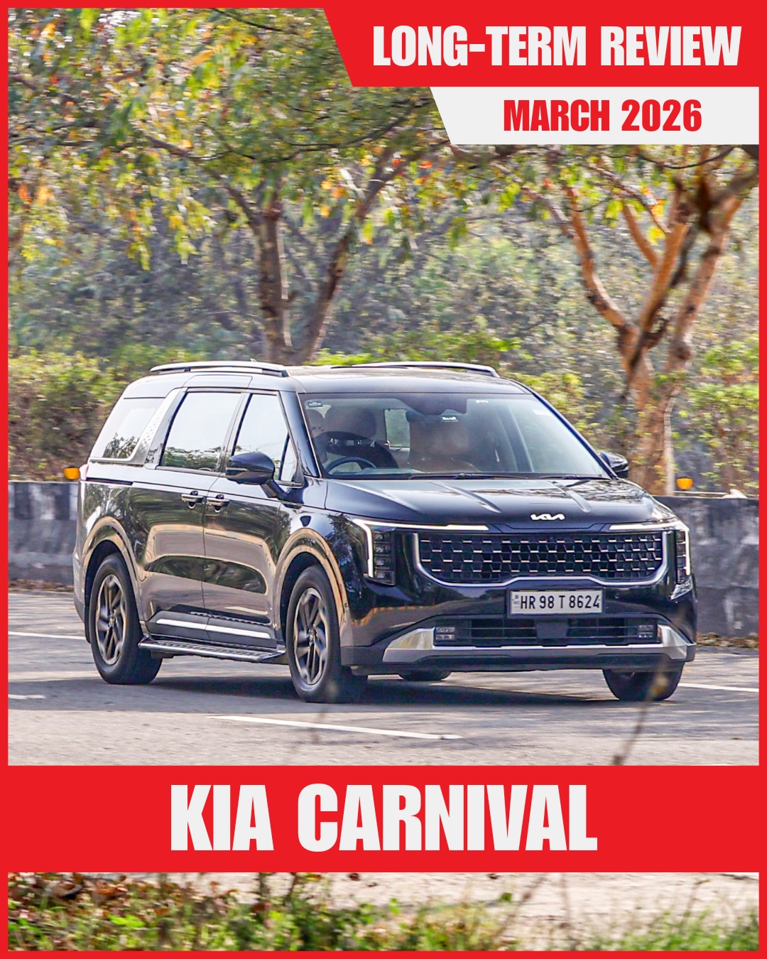 Our editor @dhruv.behl has been living with the Kia Carnival for