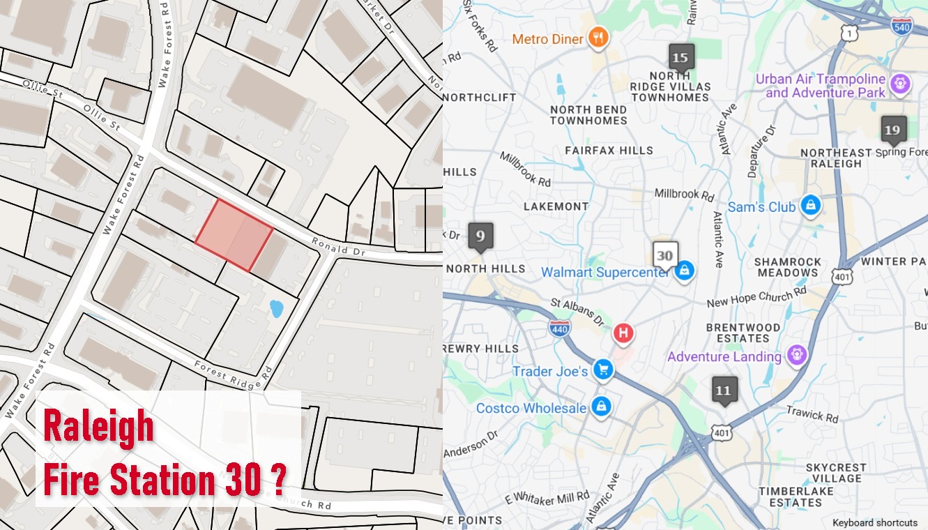 Legeros - Hey Mike, what’s the story on Raleigh Fire Station 30? It’s ...