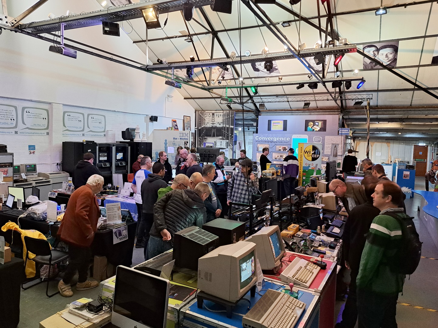 Bring 'n' Byte is a go! 🤩📺♻️ We're all set up and already off