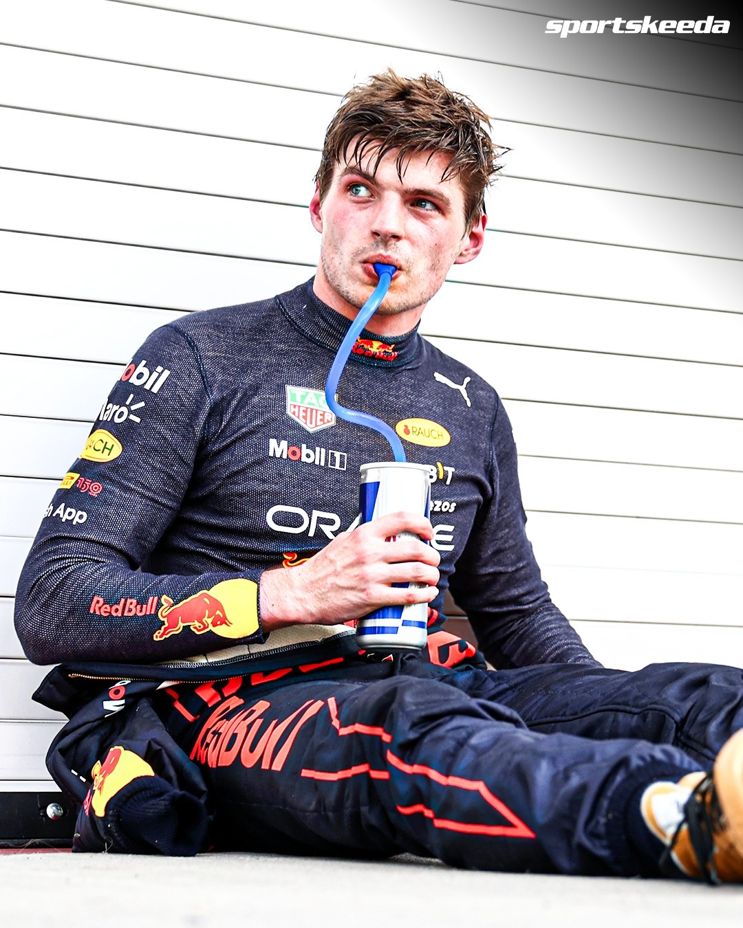 Sportskeeda F1 - Why do F1 drivers use long straws after a... | Facebook