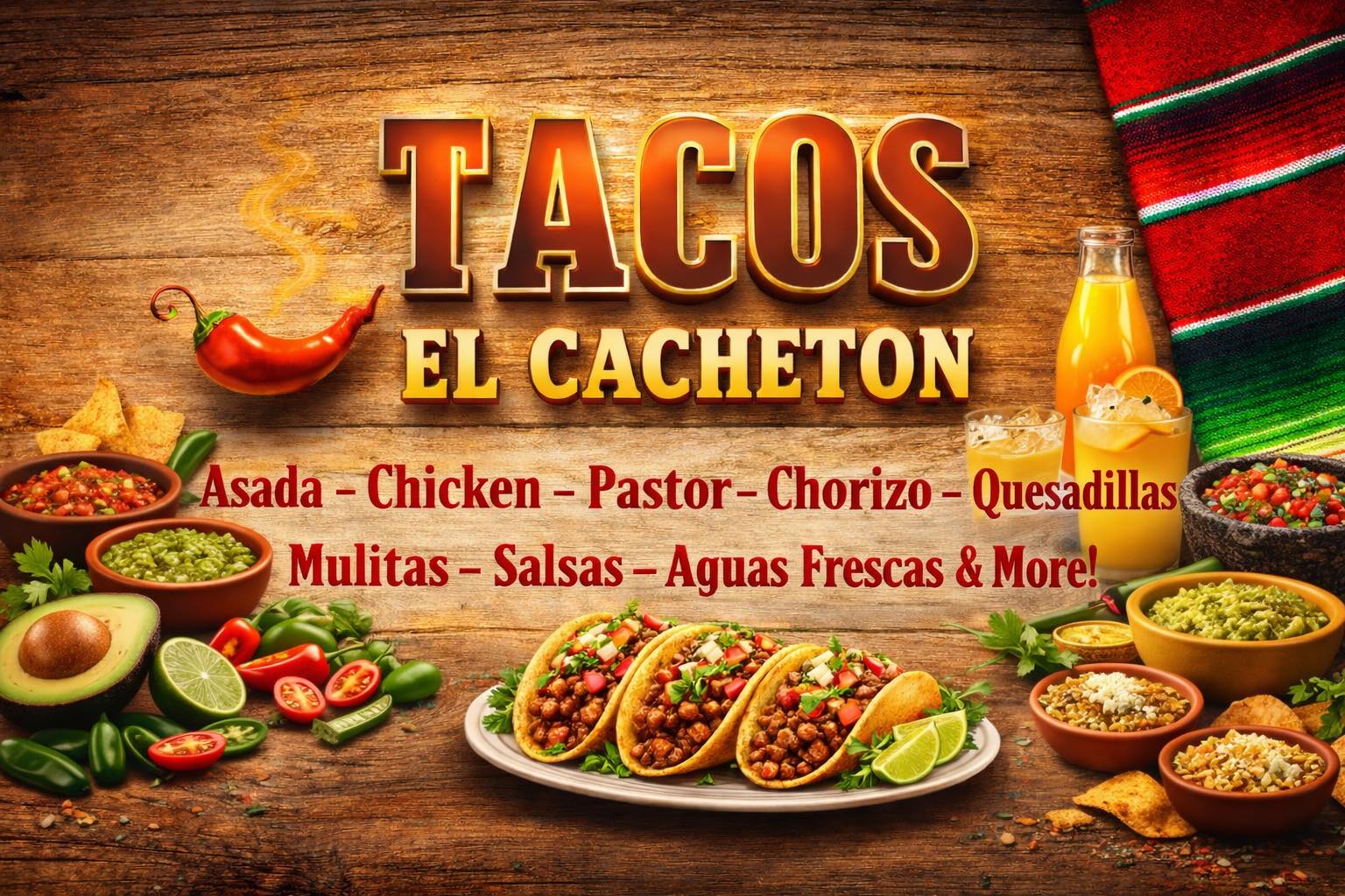 Tacos El Cacheton | Riverside CA