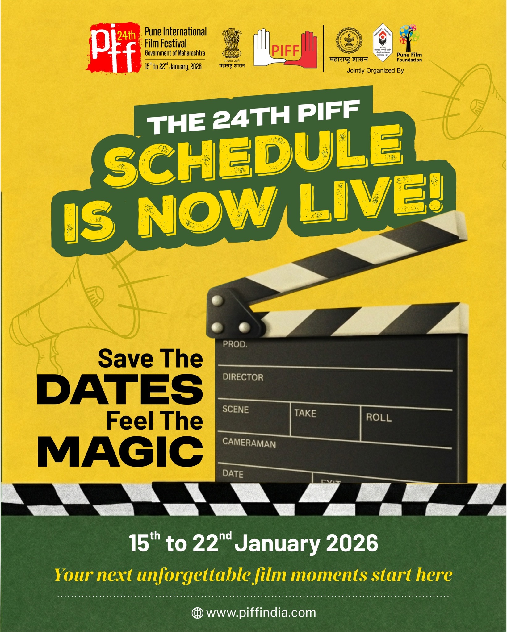 PIFF - The wait is over the PIFF 2026 schedule is now LIVE! Save the ...