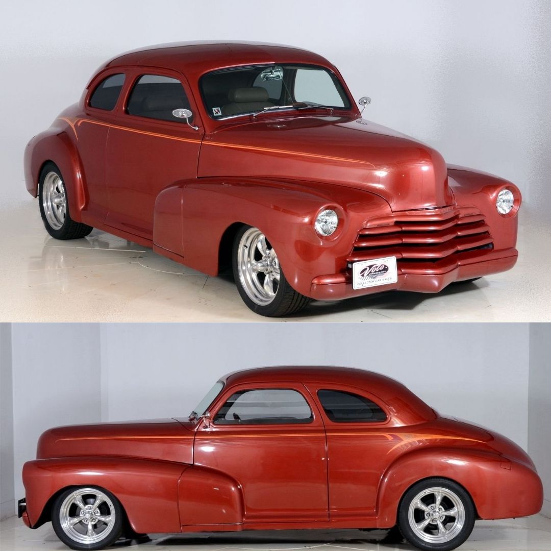 Street - Nice ride. All steel 1948 Chevy Stylemaster street rod in ...