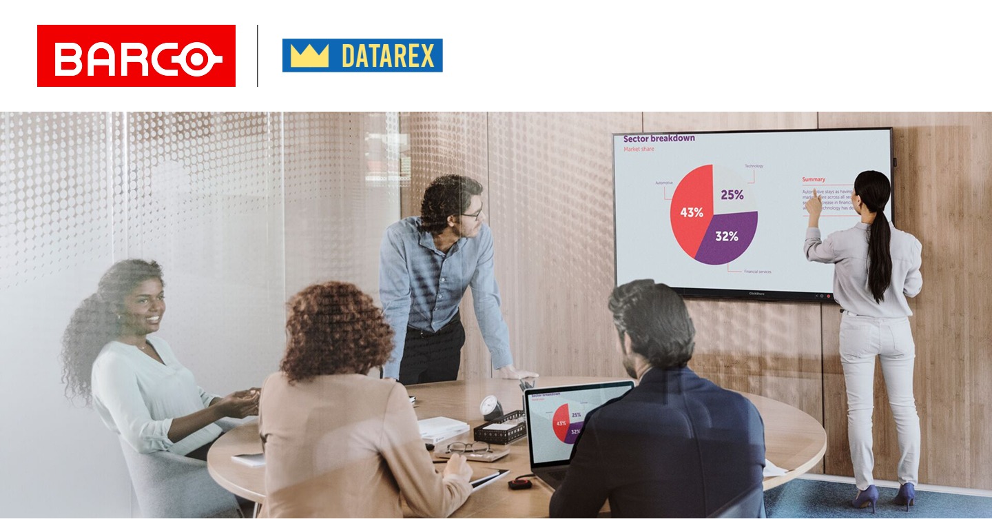 Datarex - Draadloze presentatie met één klik. Met ClickShare Present ...