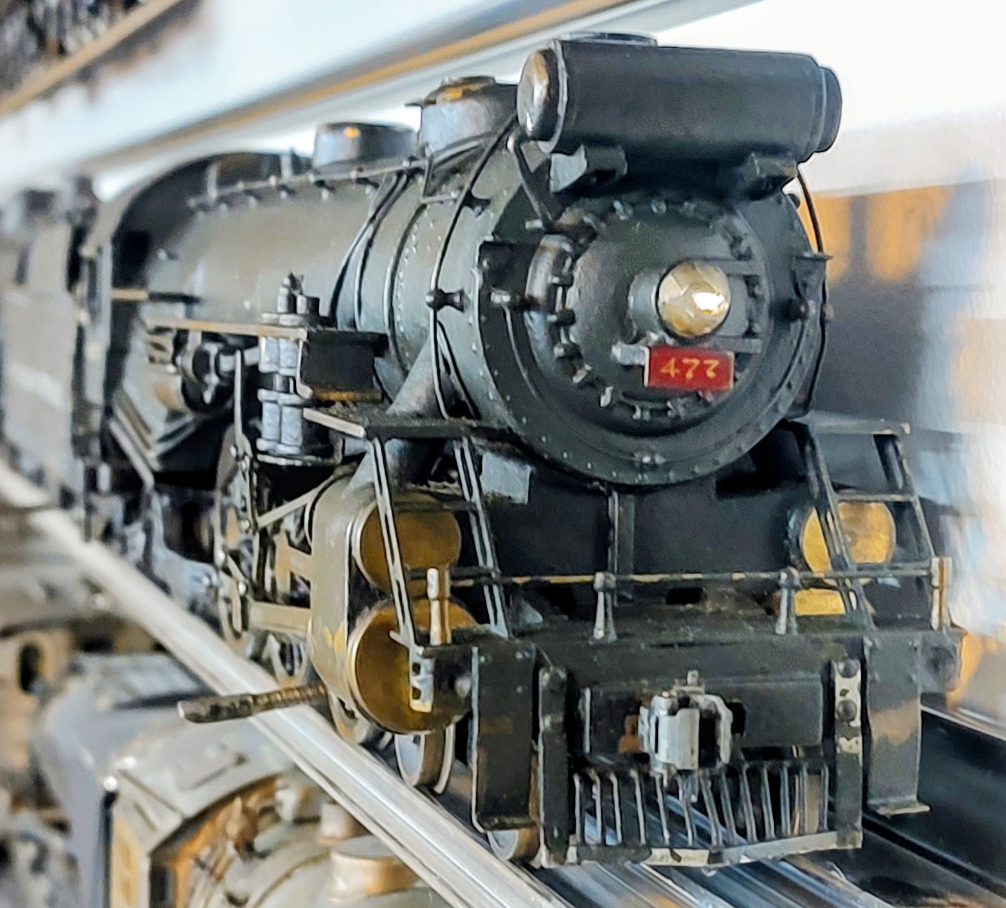 Happy FEF with a O gauge Blue Comet