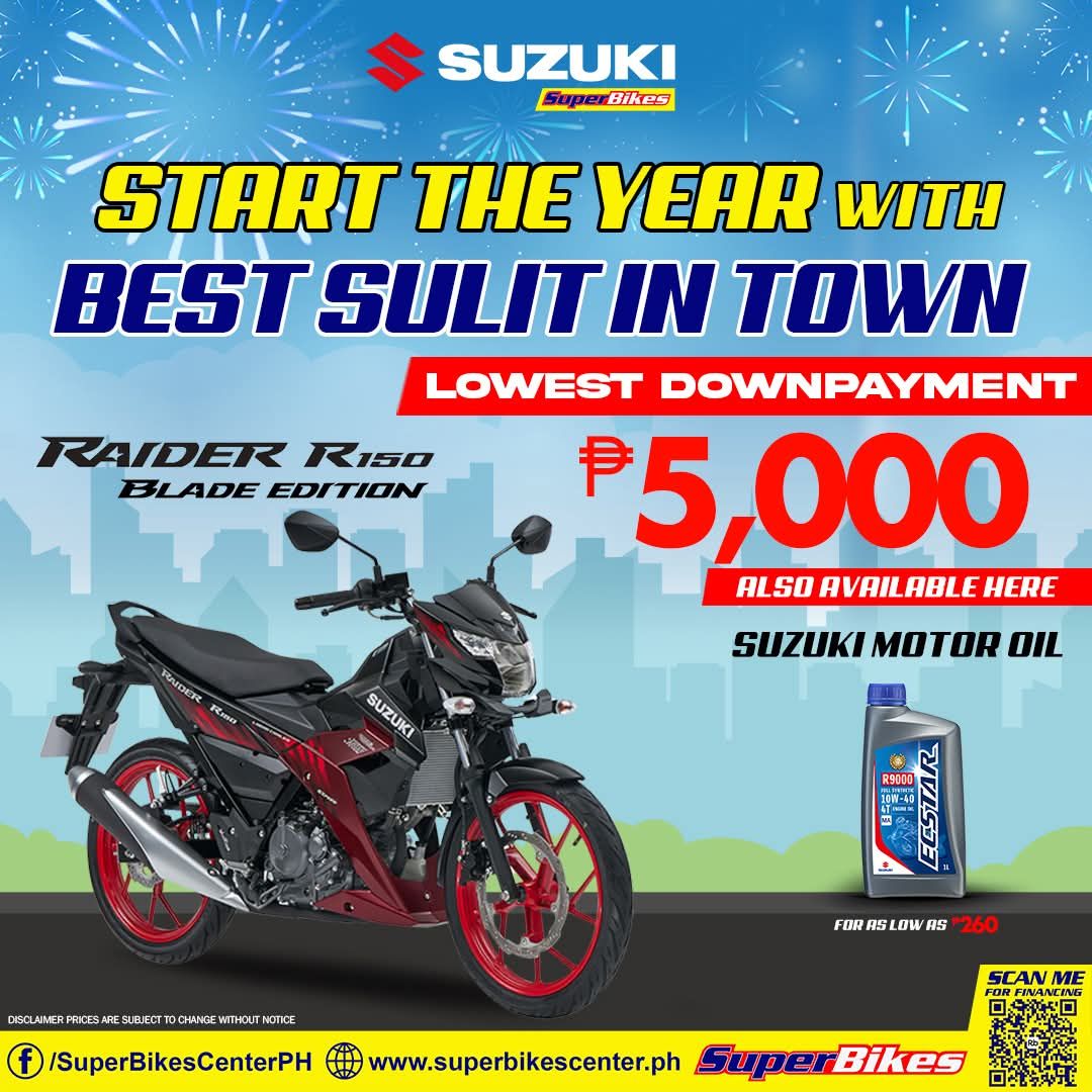 The All-New Suzuki Raider R150 Blade... - SuperBikes Center | Facebook