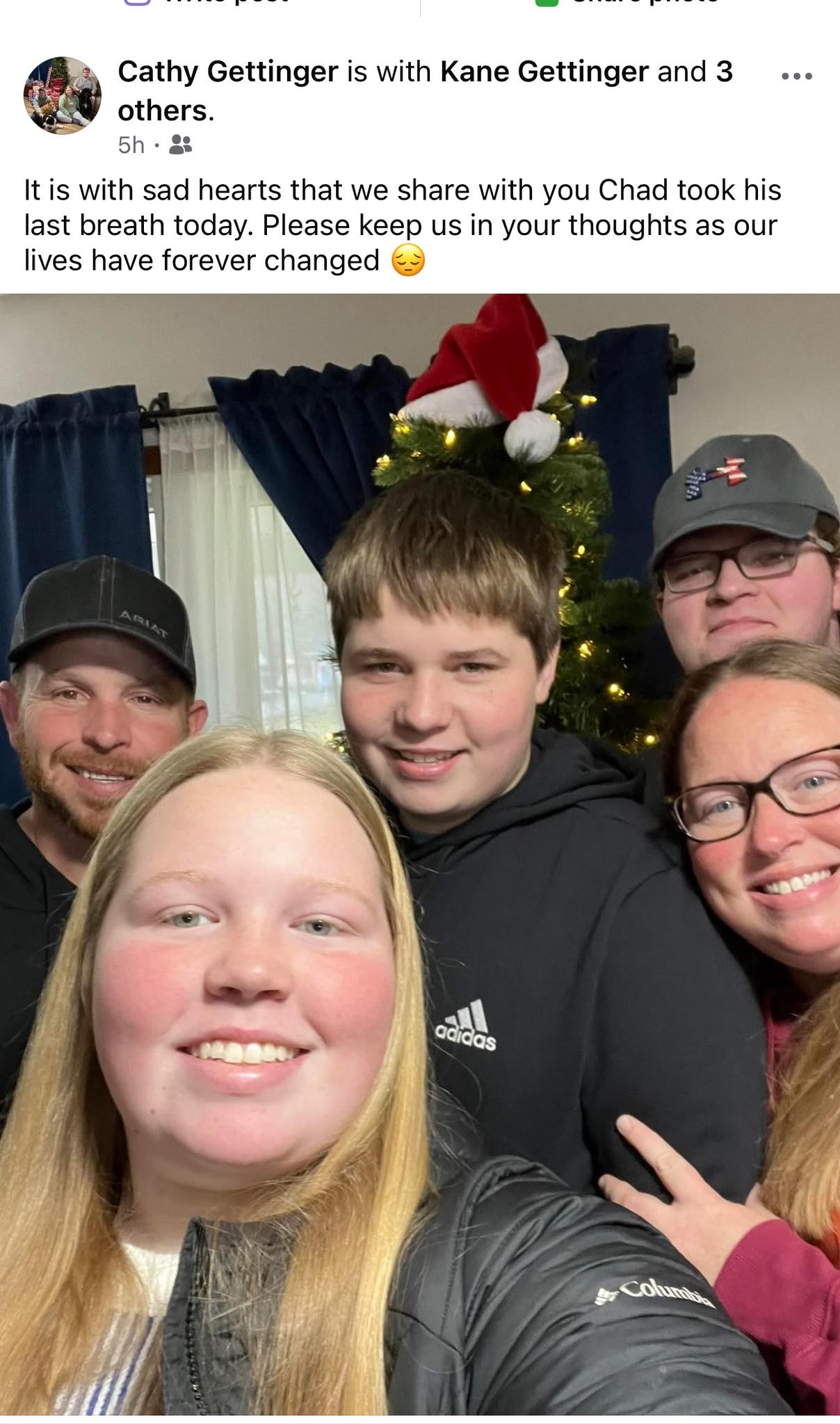 RD - Please Pray for The Gettinger Family and keep them in your ...