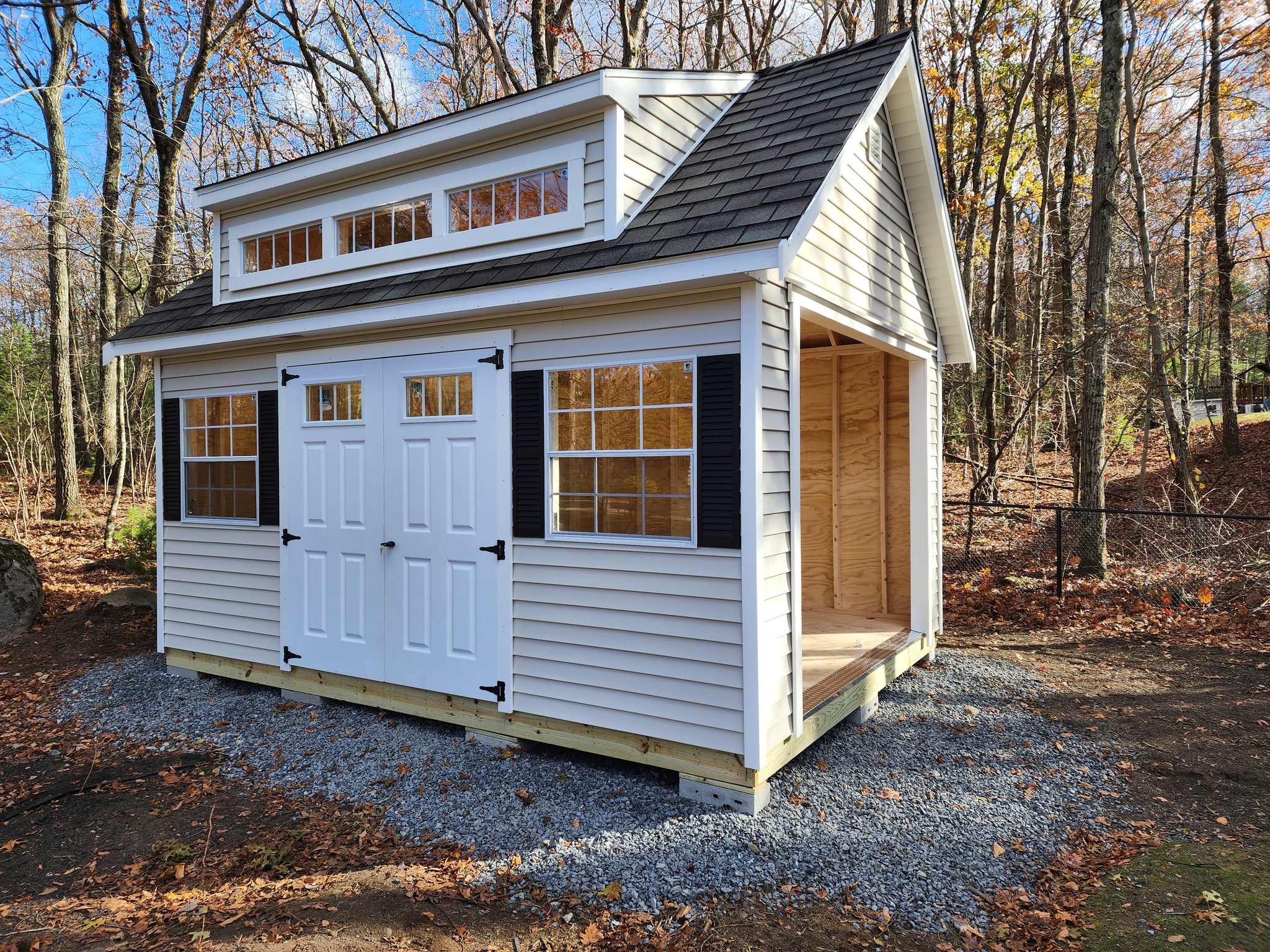 Parker - 🤩12x16 Our Pembroke Style Shed built in Hopkinton, Mass! This