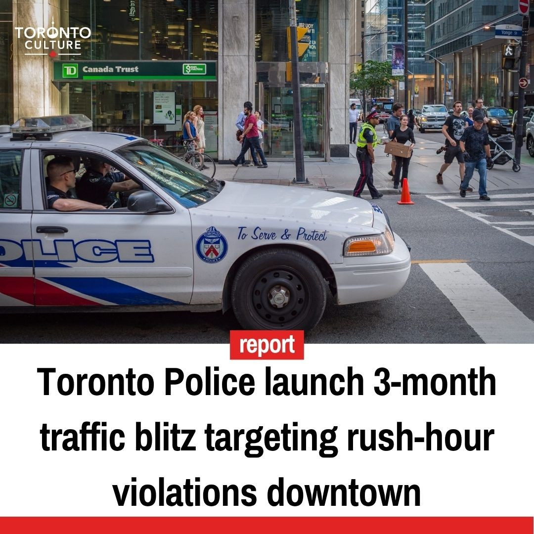 Toronto - Toronto Police are ramping up traffic enforcement downtown ...
