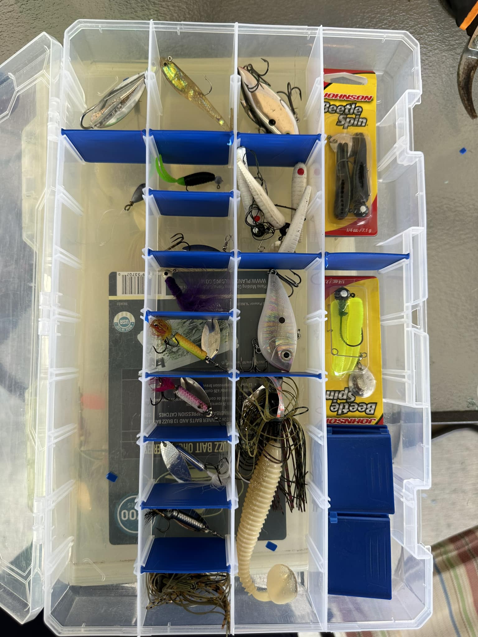 artificial bait in tackle box reddit Shop How to store soft plastics