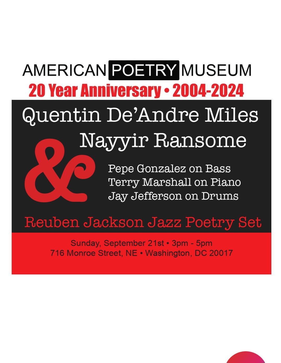 American Poetry Museum added a... - American Poetry Museum