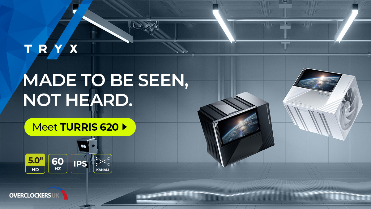 The TRYX Turris T620 CPU Air Cooler pairs high-end dual-tower 