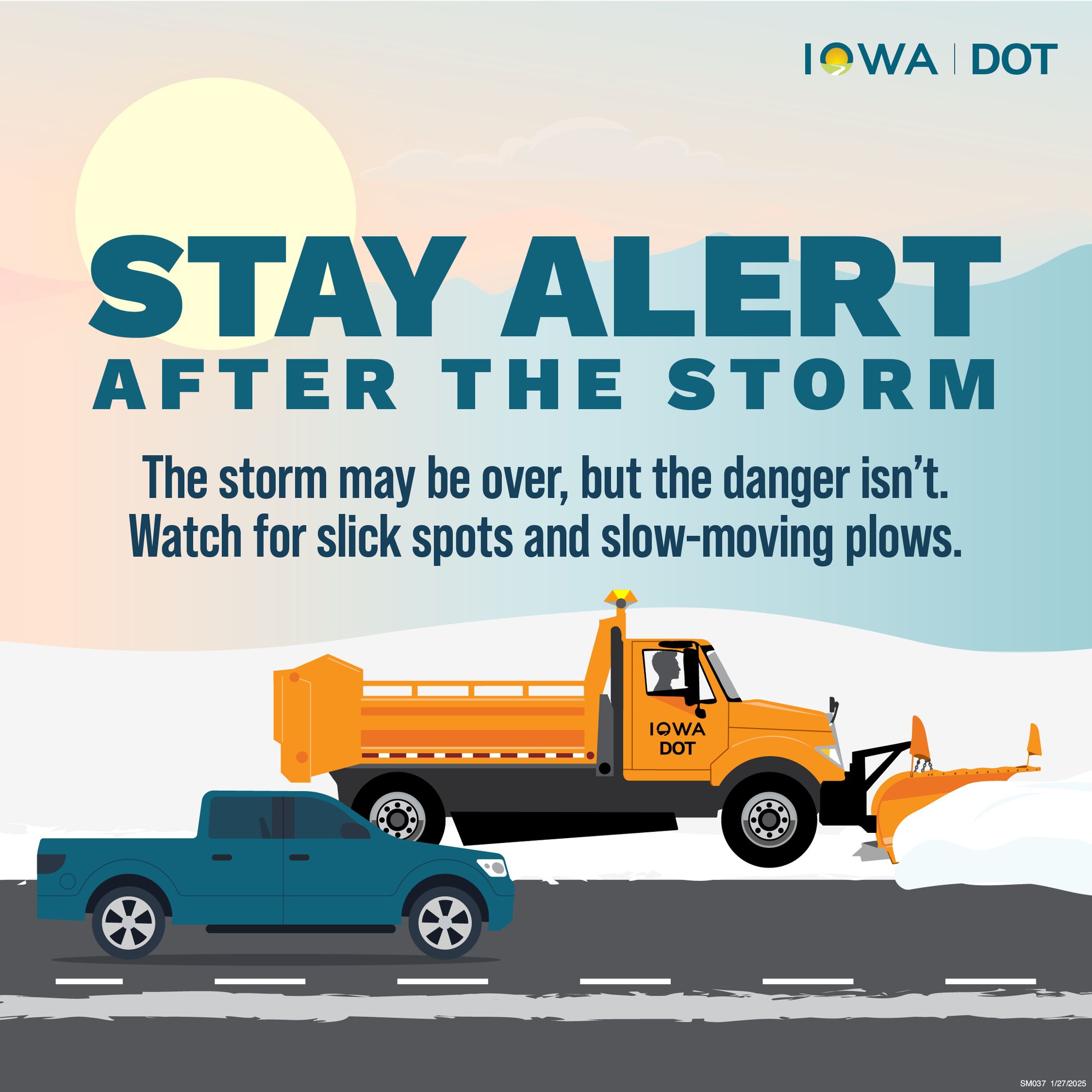 The storm is done... - Iowa Department of Transportation | Facebook