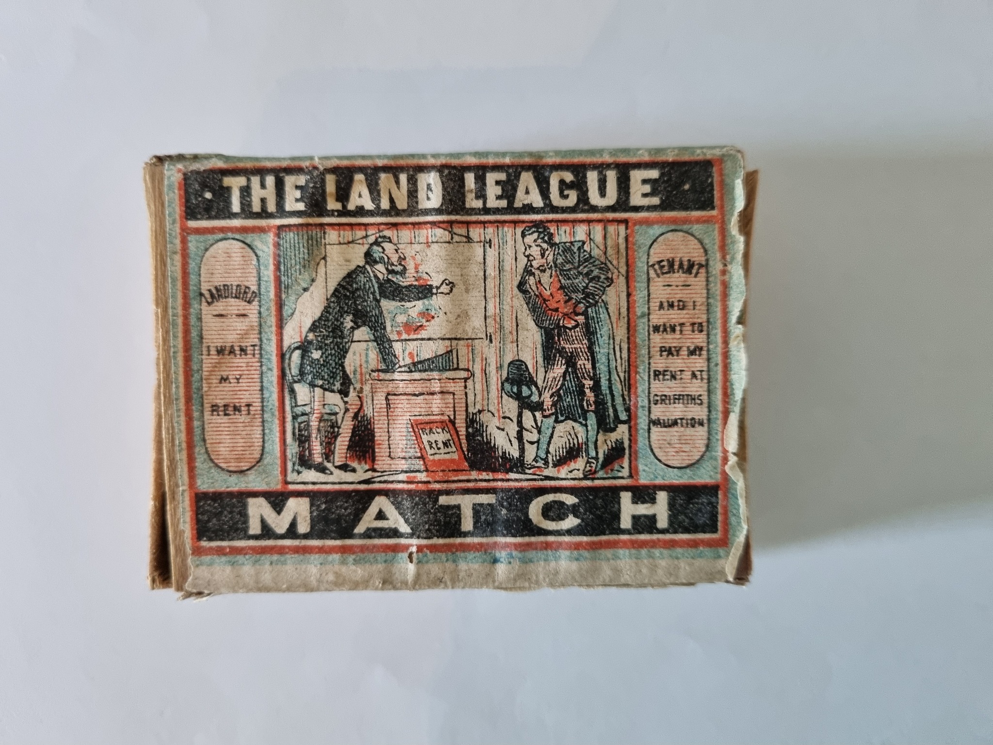 Michael - 🔥 Artifact Spotlight: Land League Matchbox 🔥 On display at ...
