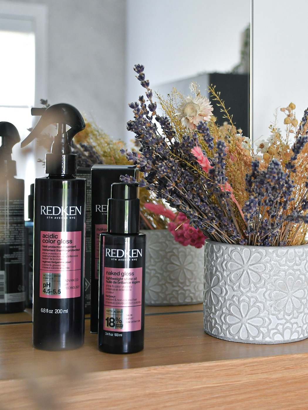 Masque Brillance Redken Acidic Color Gloss - Traitement Professionnel Cheveux Colorés