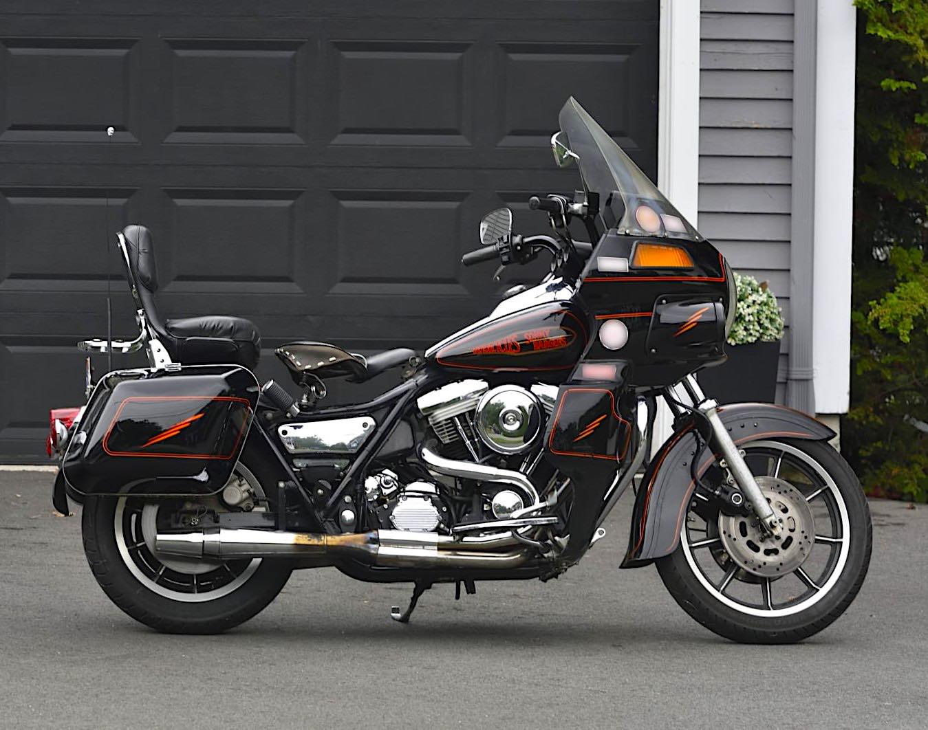 This is a 1992 Harley-Davidson FXRT that was personally owned and 