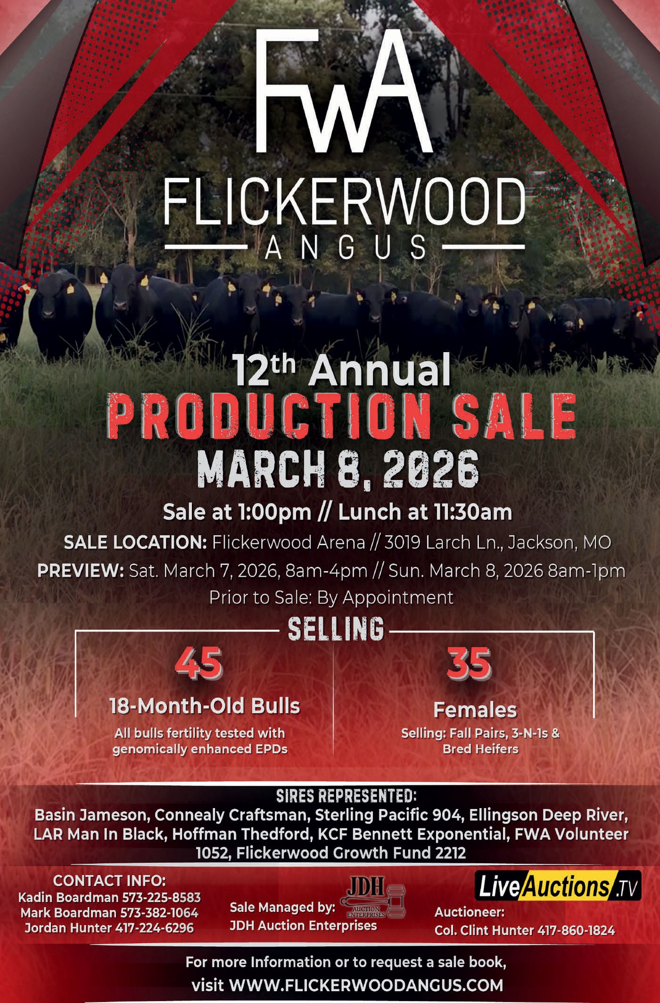 Ozarks - Mark your calendar for the Flickerwood Angus 12th Annual ...