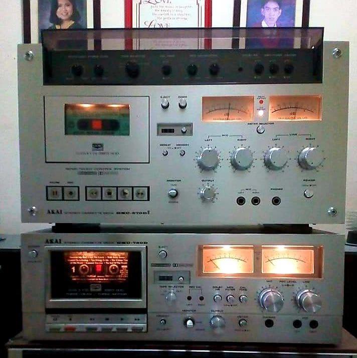 Akai GXC-570D & GXC-750D Stereo Cassette Tape Deck