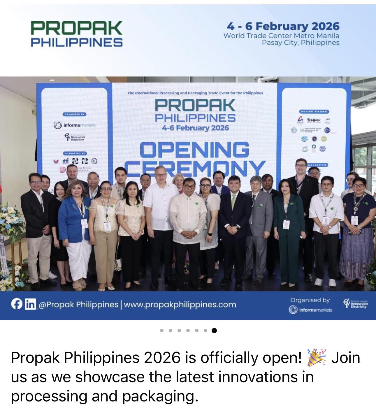 Oikos - Proud to serve as a Sustainability Partner at ProPak ...