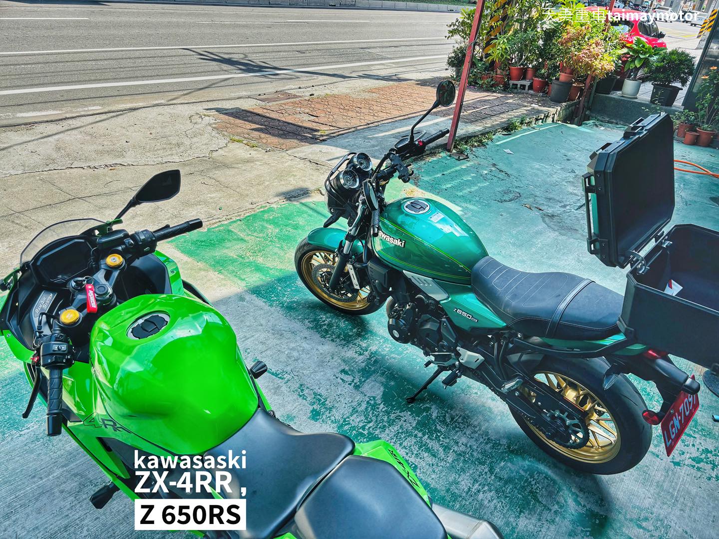 ★藍★ 天美重車𝘁𝗮𝗶𝗺𝗮𝘆𝗺𝗼𝘁𝗼𝗿 𝗸𝗮𝘄𝗮𝘀𝗮𝘀𝗸𝗶 𝗭𝗫-𝟰𝗥𝗥 , 𝗭