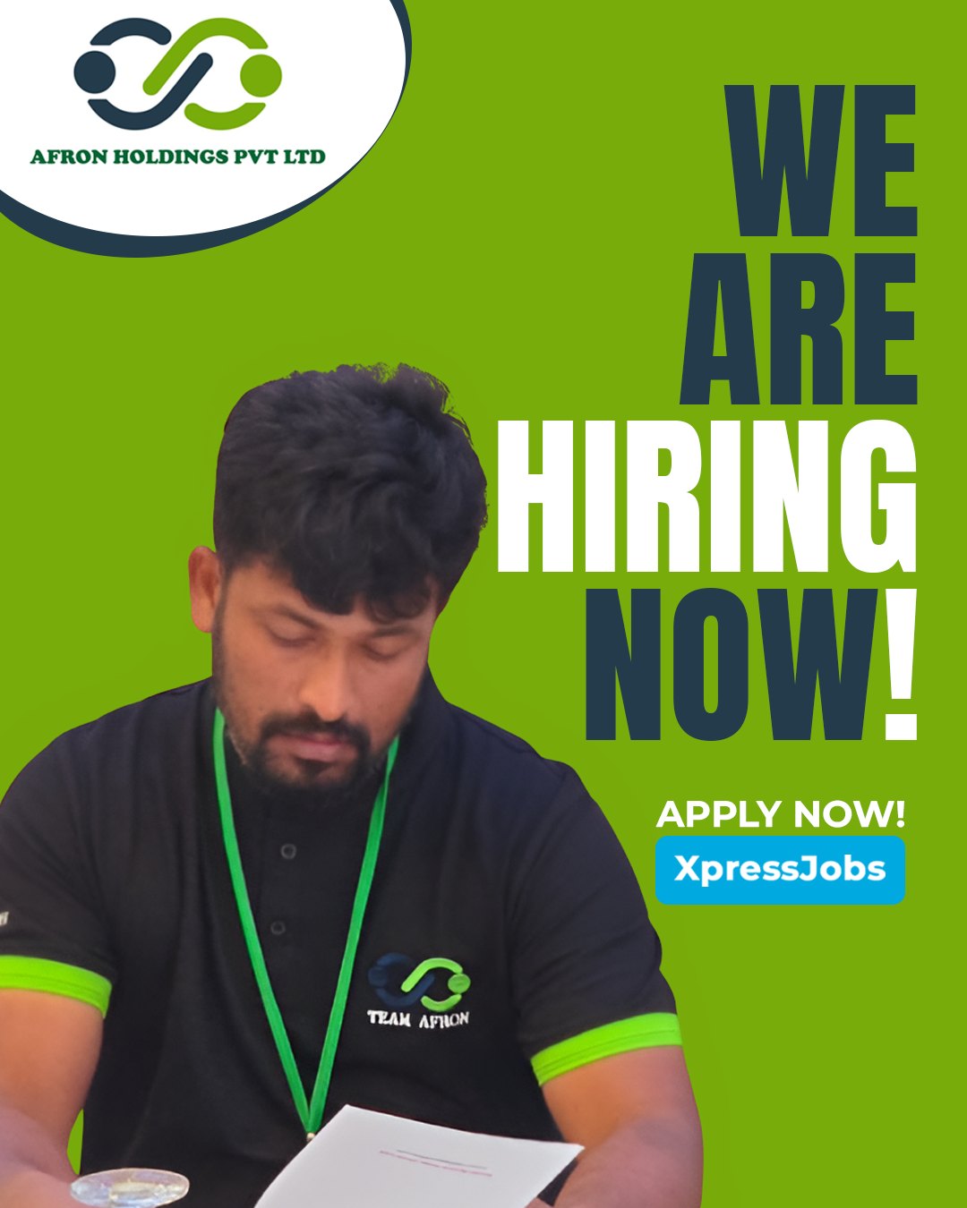 Myjobs.lk - Afron Holdings (Pvt) Ltd is Hiring Now! 📌... | Facebook