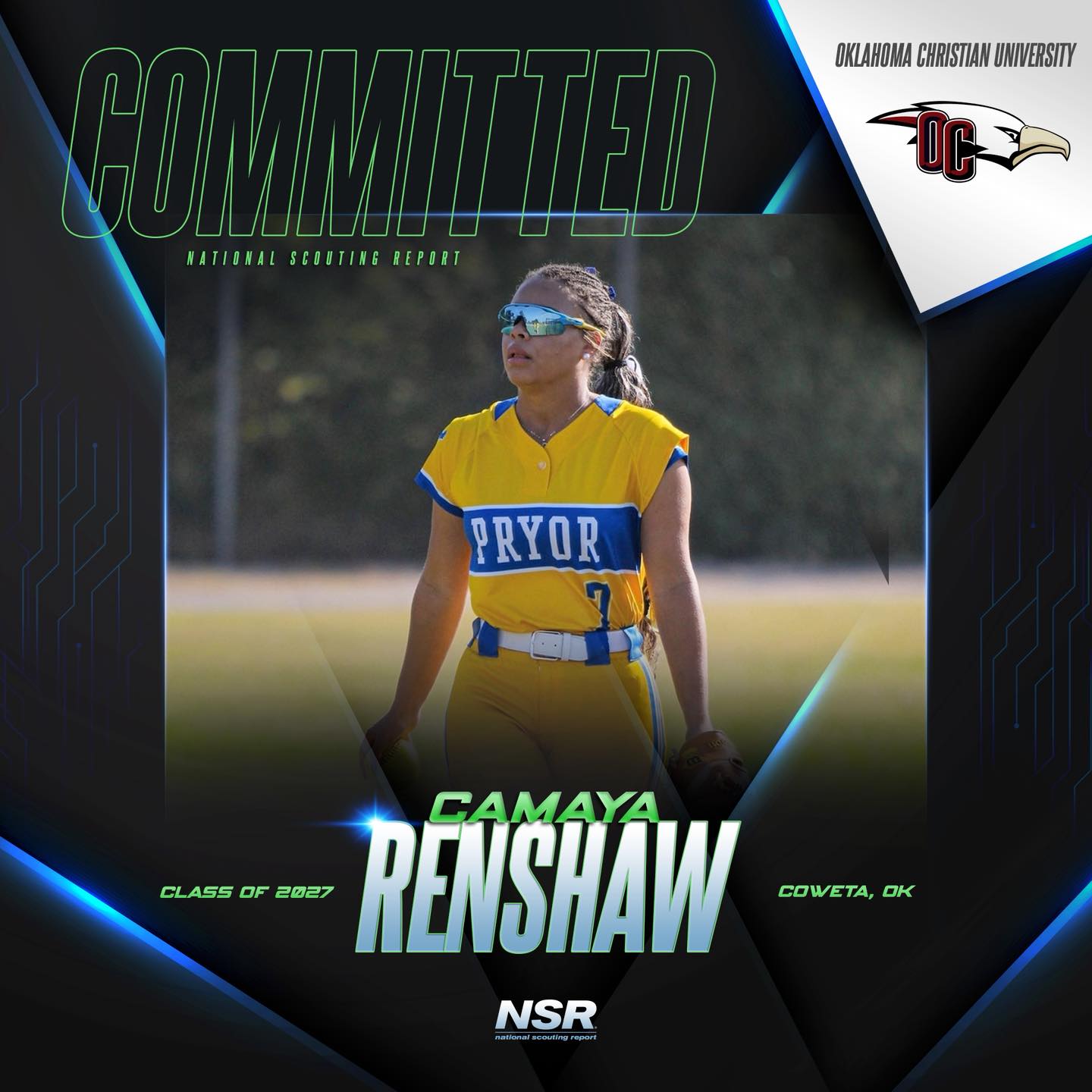 National - 🚨#CommitmentAlert🚨 Congrats to #NSRsoftball 2027 grad Camaya ...