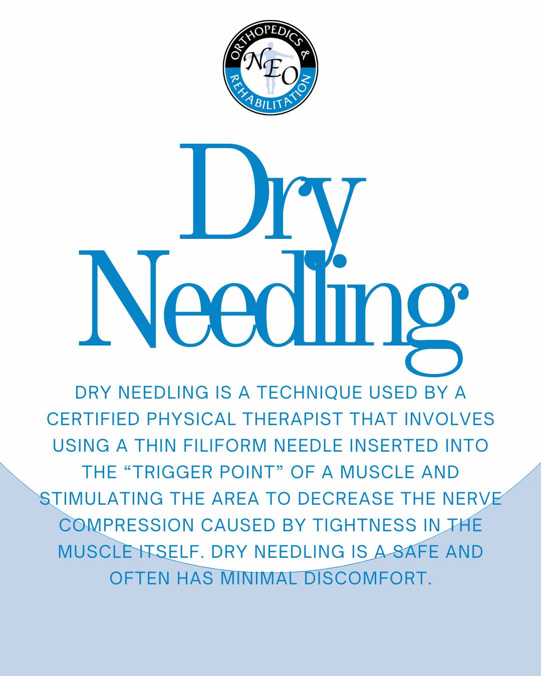 NEO - Dry needling helps release tight muscles, reduce pain, and ...