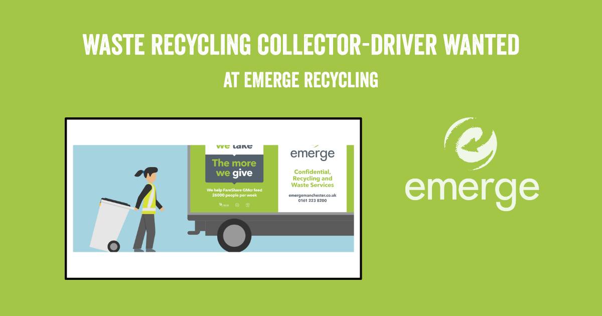 EMERGE - ♻️ Join the EMERGE Recycling team! We’re looking for a Waste ...