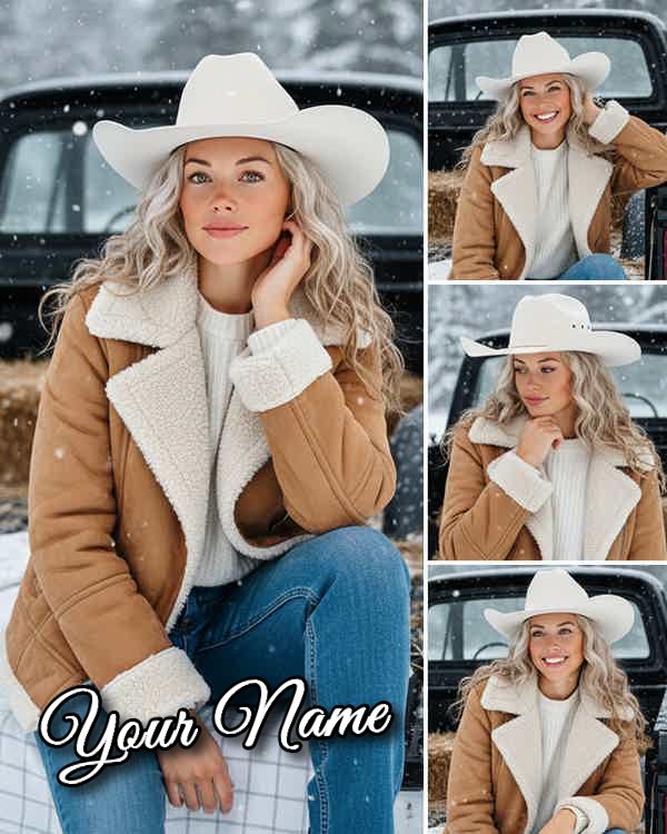 how to dress like a cowgirl in the winter Picture Yourself as 2025 Bridesmaid-2 Eden - Navy Blue Shoe Size:15 USA