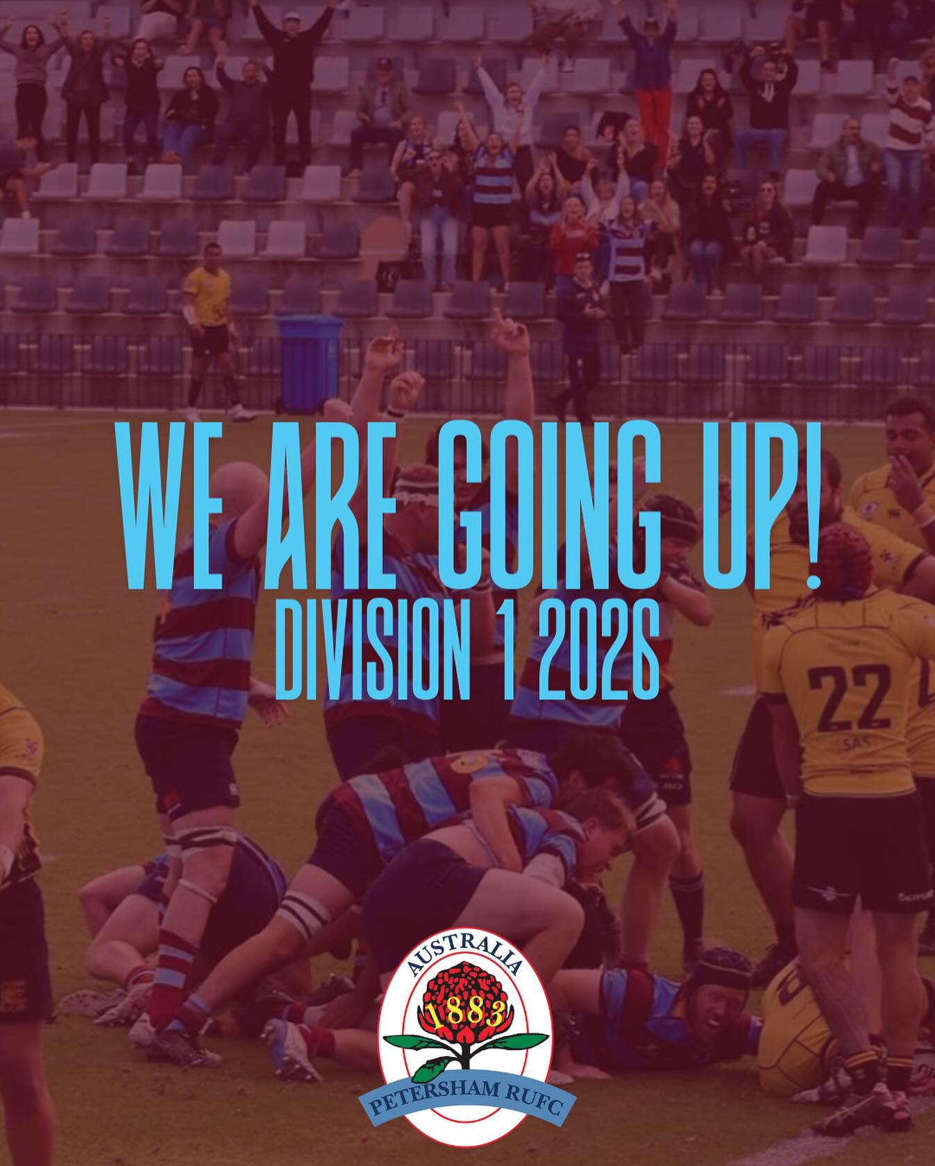 WE ARE GOING UP🤩... - Petersham Rugby Union Football Club | Facebook