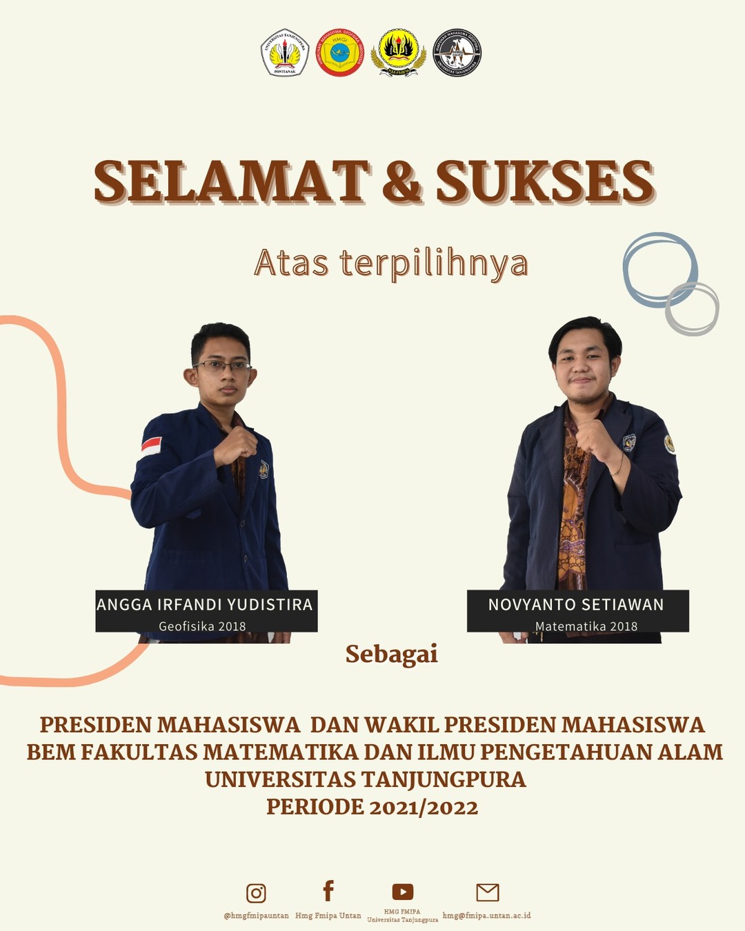 [ UCAPAN SELAMAT ] Salam... - Himpunan Mahasiswa Geofisika