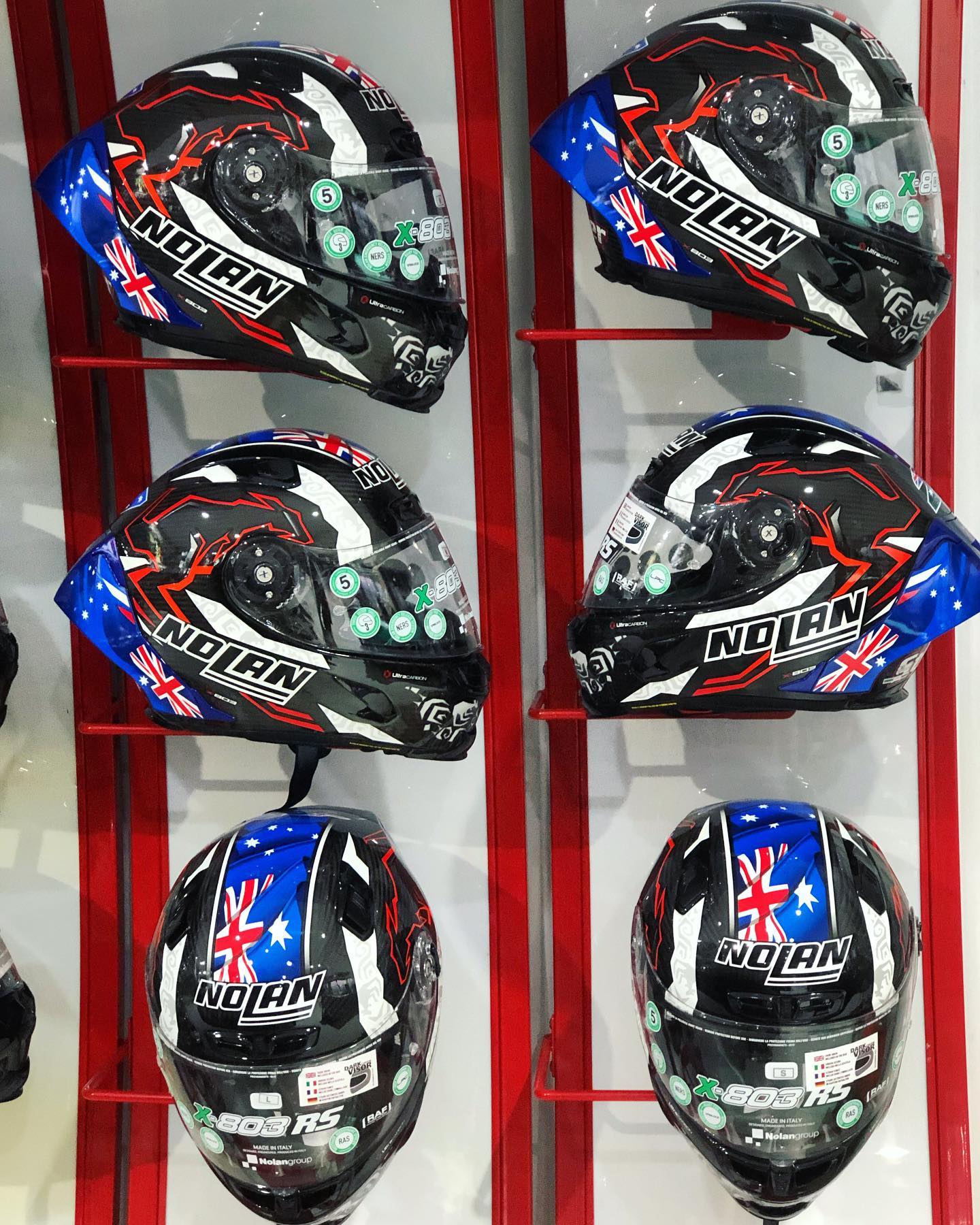 arai casey stoner helmet Nolan - X-804 RS X-lite X-803 Ultra Carbon Replica