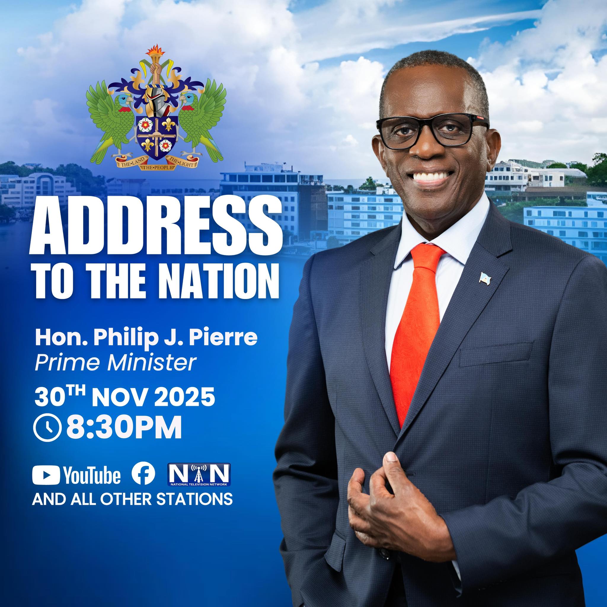 Hon. Philip J. Pierre, the... - Saint Lucia Labour Party | Facebook