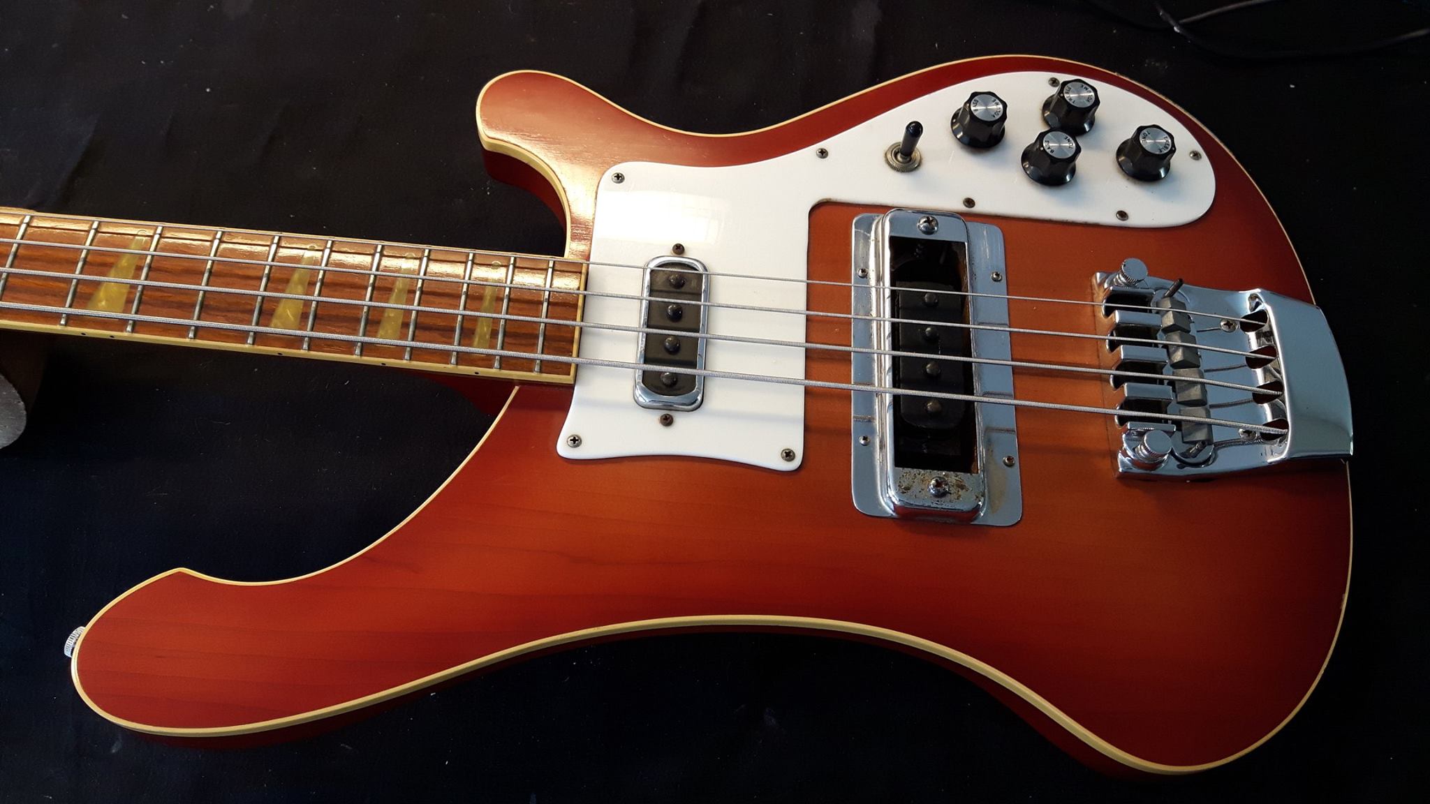I just finished brining this 1970s Greco RB bass back to life,its
