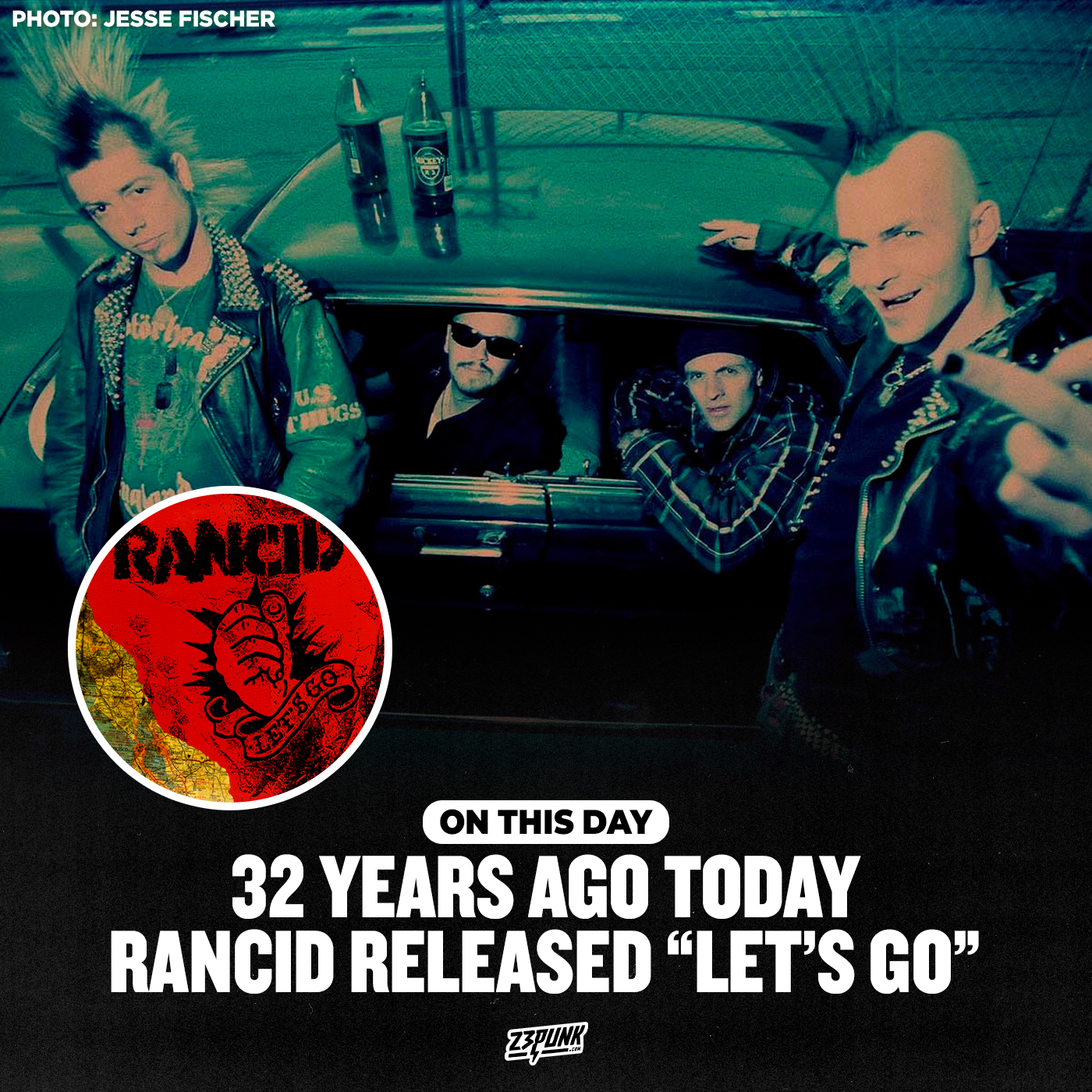 On this day in 1994, Rancid released their second studio album