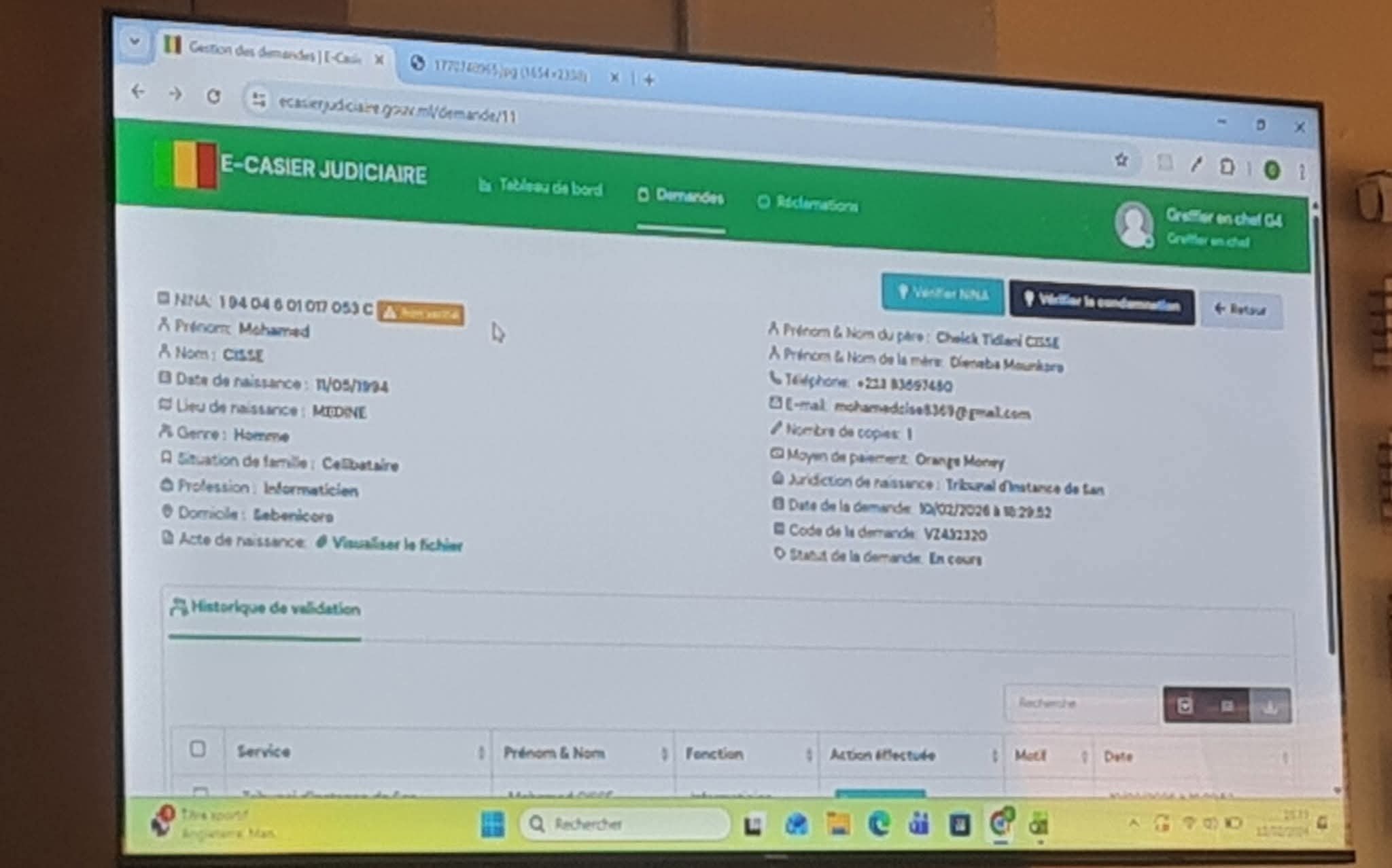 Maliba - 🇲🇱 MALI : Casier judiciaire et certificat de nationalité ...