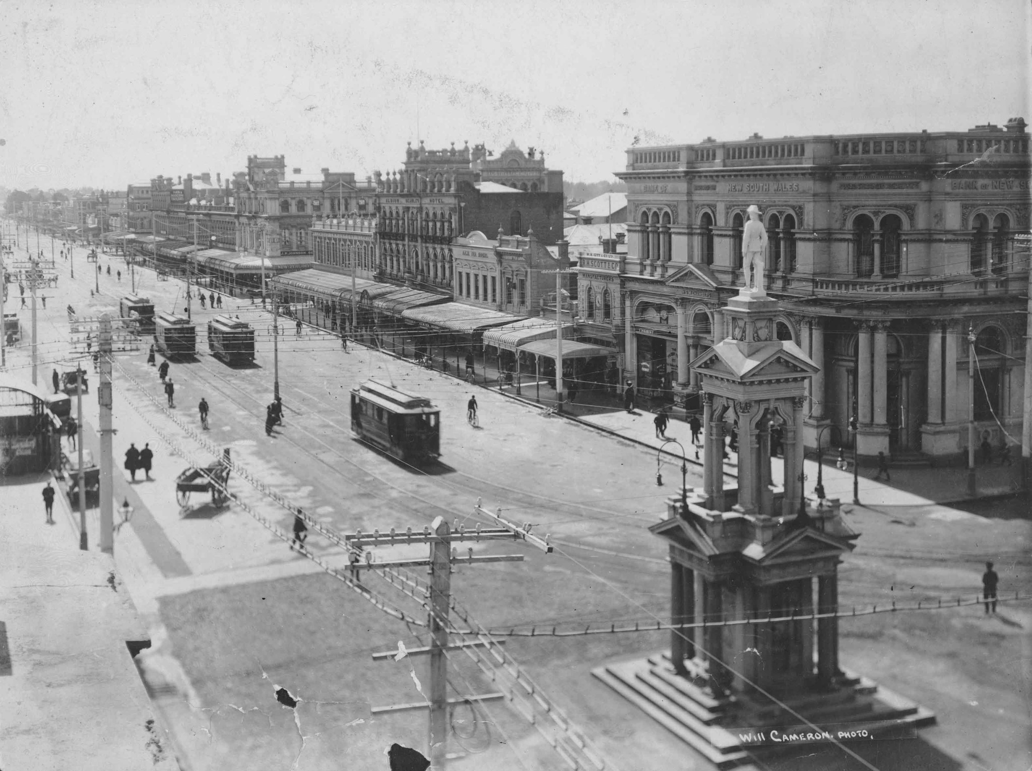Dee Why Parade c. 1930, note the the shop on the corner is still