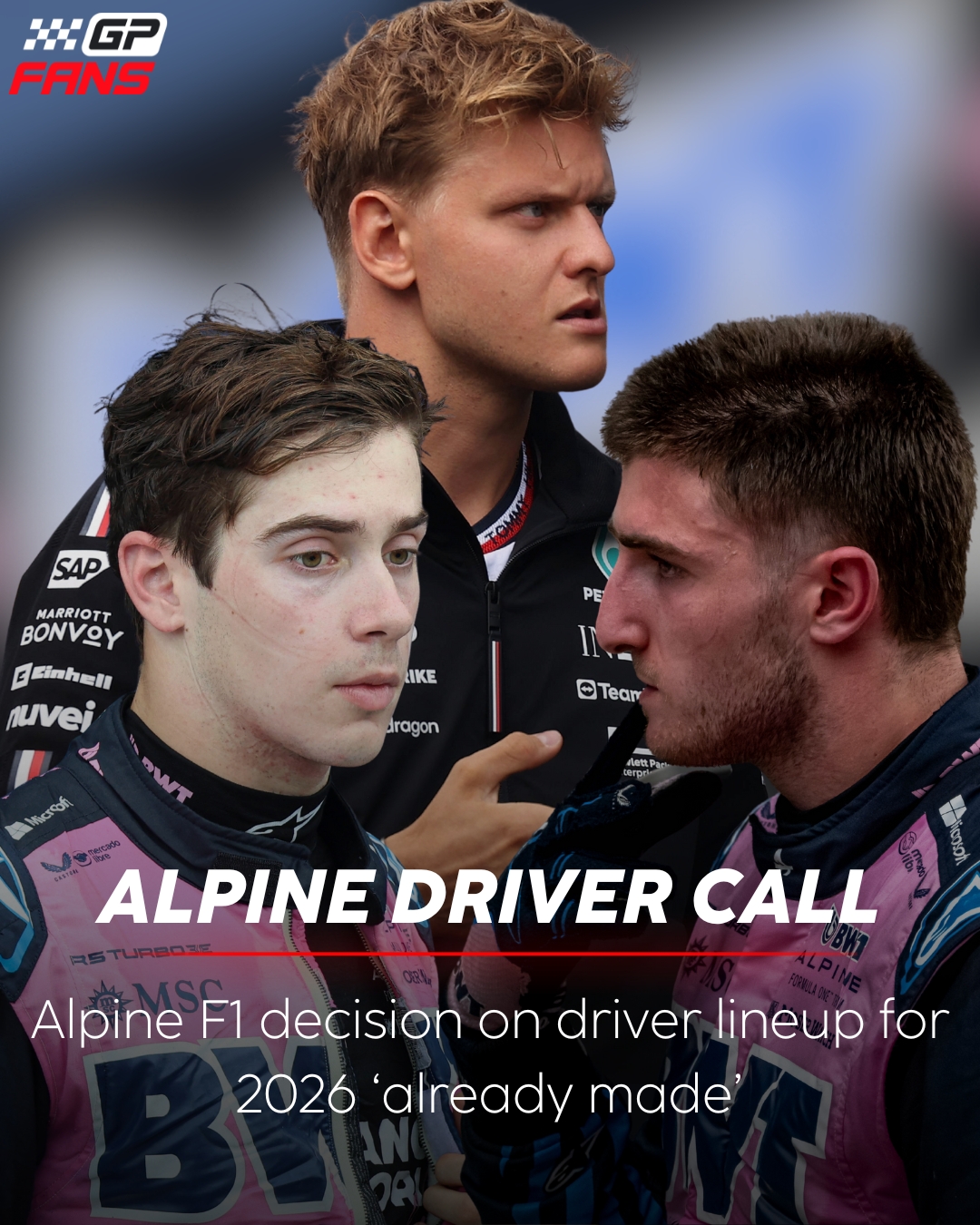 GPFans - Alpine have reportedly already made their call to partner ...