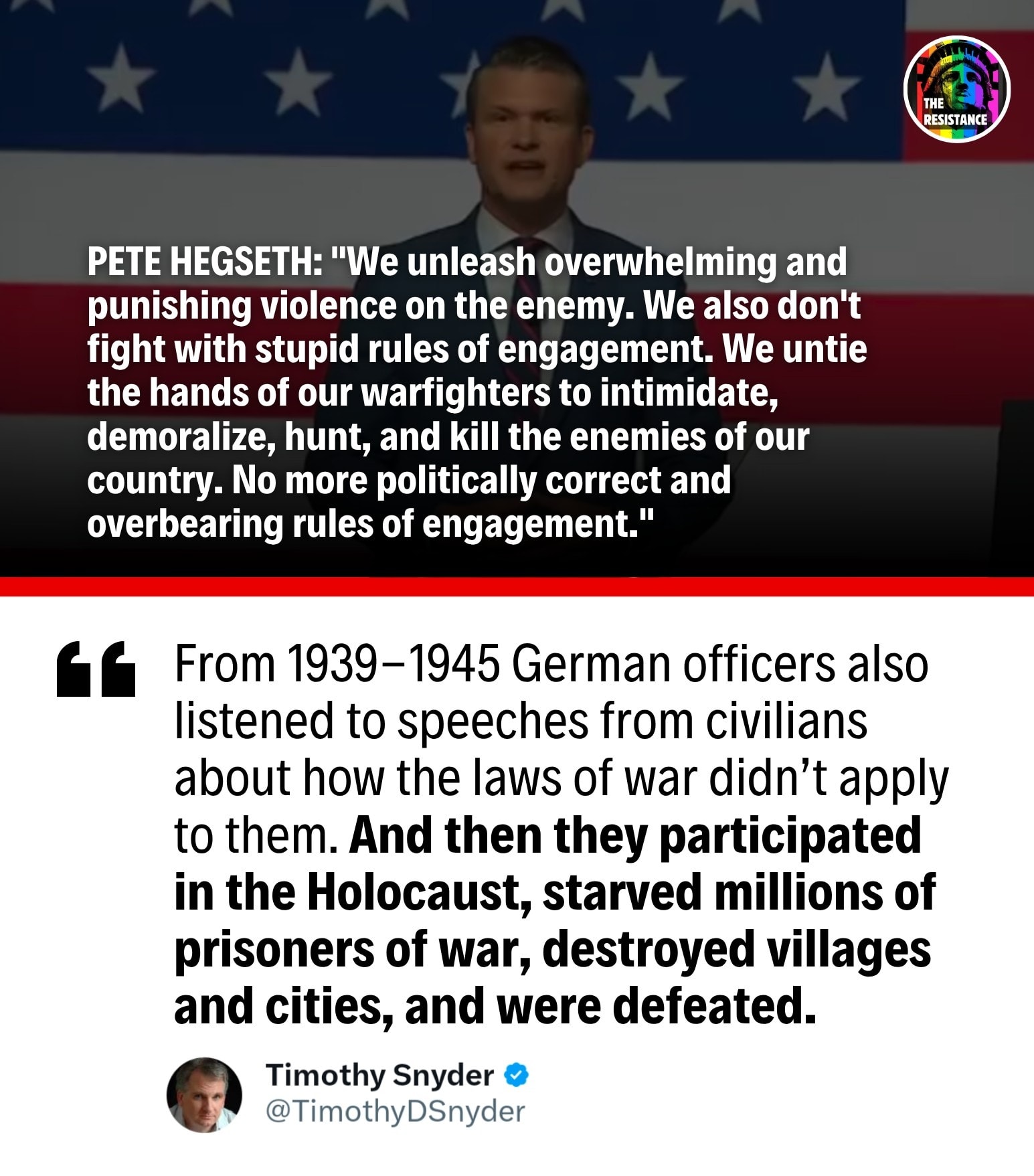 The Resistance - The Resistance added a new photo.