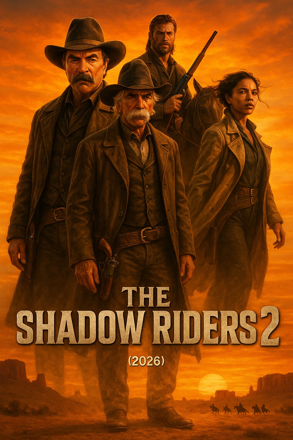 Behind - 🎬 THE SHADOW RIDERS 2 (2026) ⭐ Tom Selleck • Sam Elliott ...