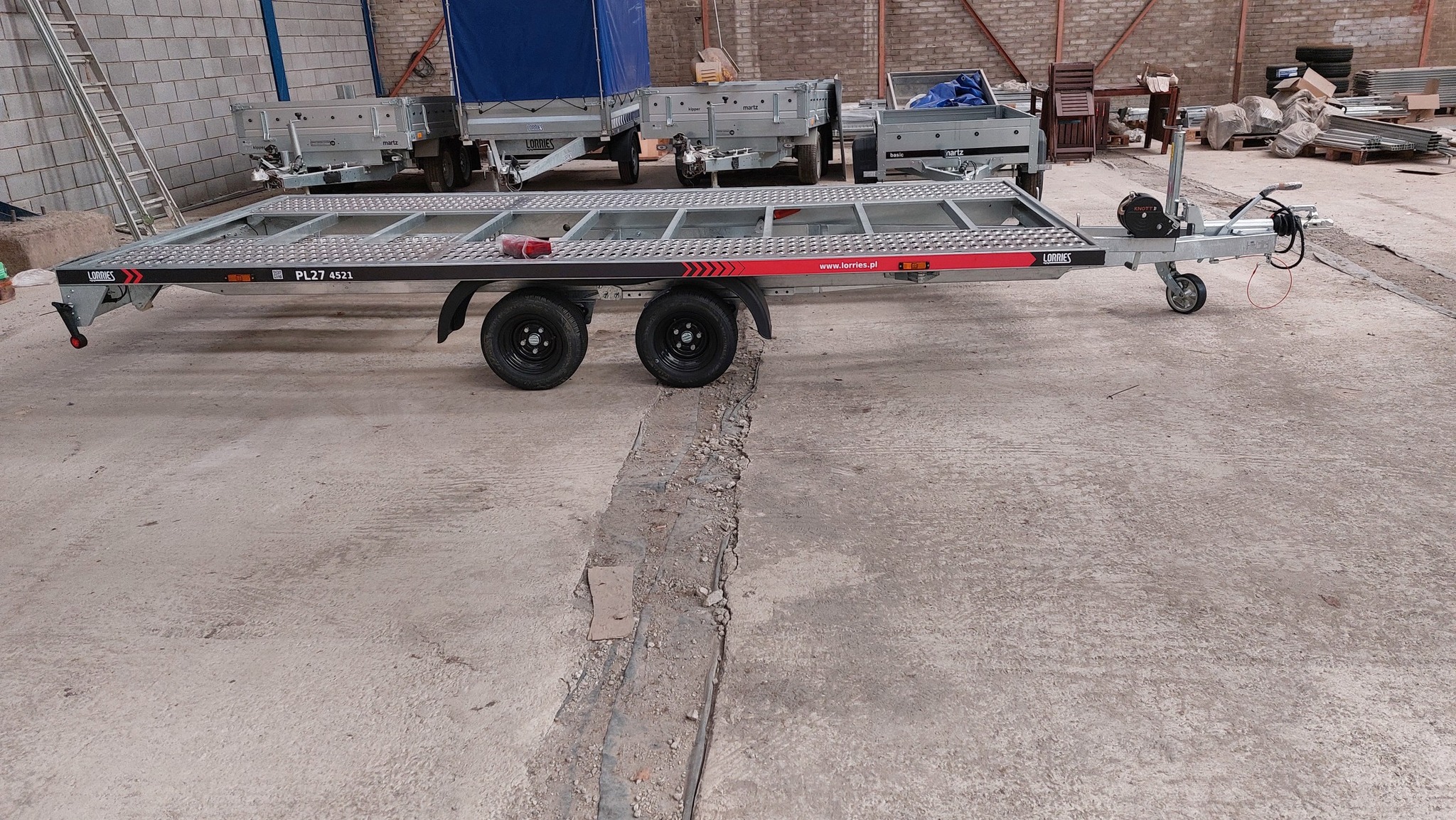 Lorries: Przyczepy samochodowe Car Trailers Remorques Autoanhanger ...