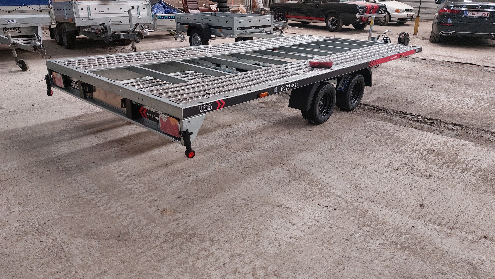 Lorries: Przyczepy samochodowe Car Trailers Remorques Autoanhanger ...