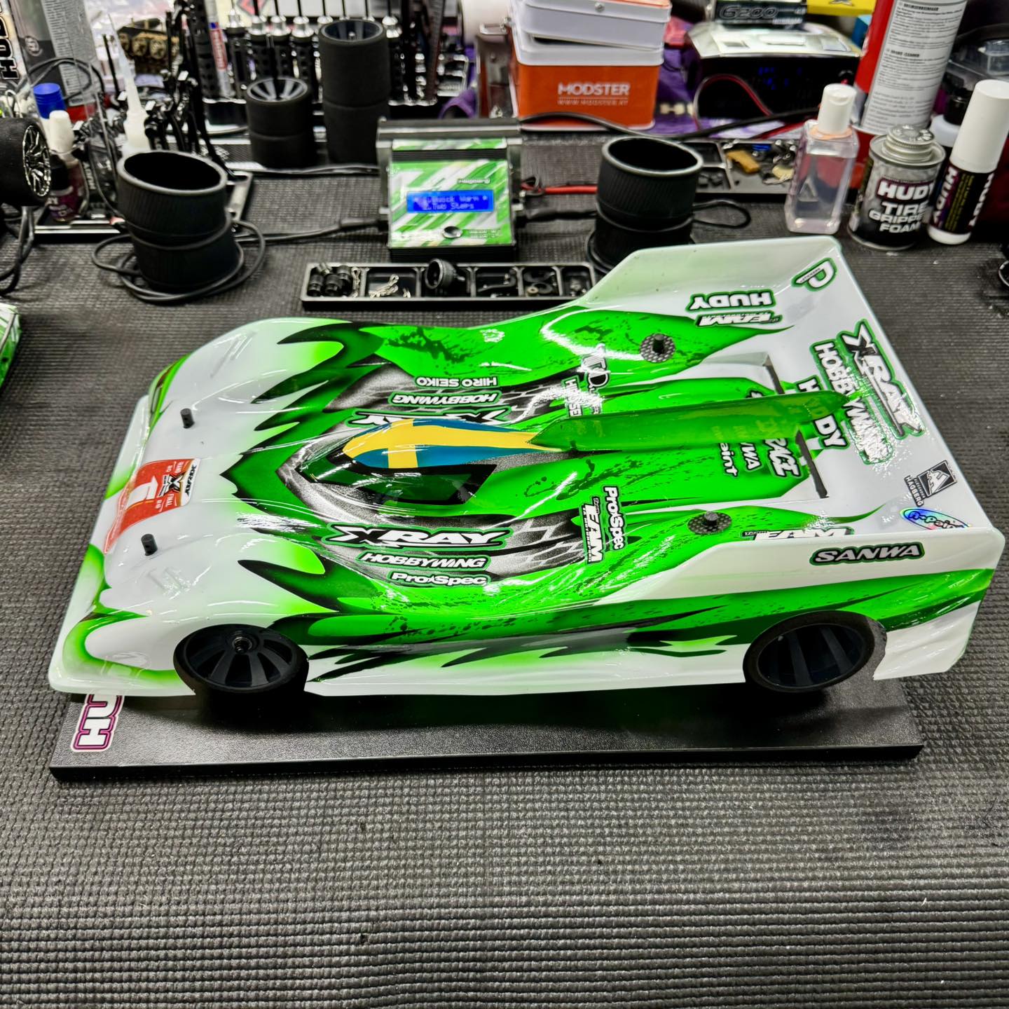 Chassis focus of Alexander Hagberg's XP10 🔎ℹ️📝