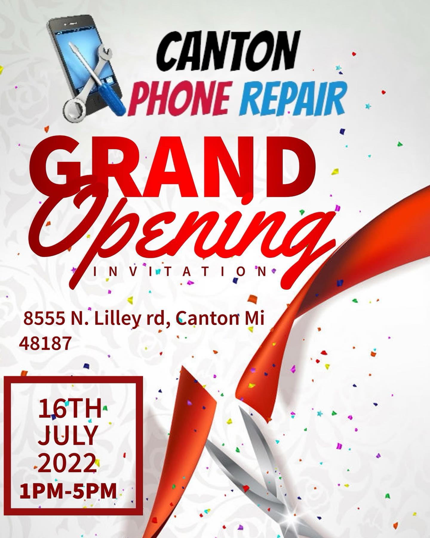 Image showcasing Canton Phone Repair Grand Opening... - Canton Phone Repair