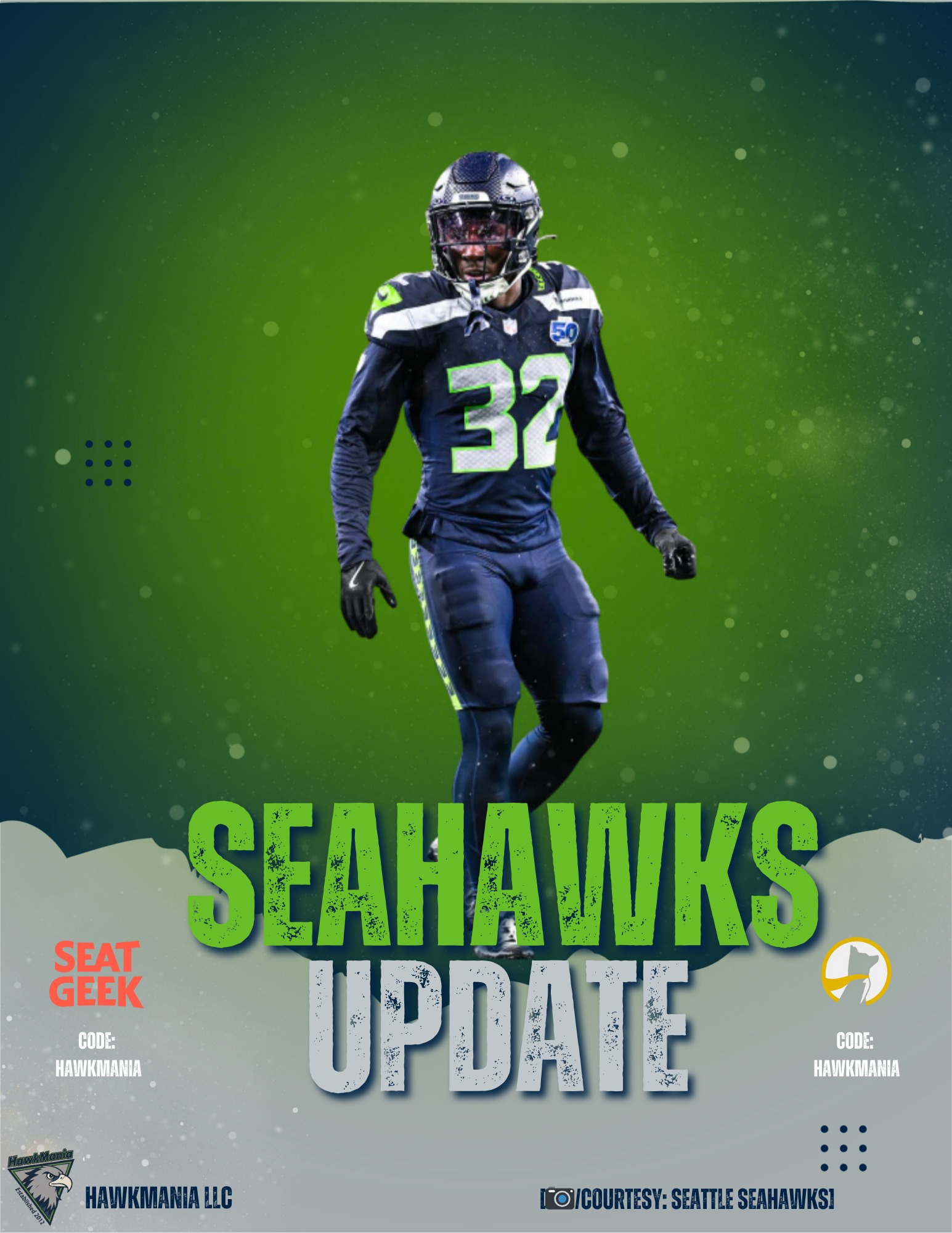 HawkMania - ?????????????? NOW former #Seahawks Jerrick... | Facebook
