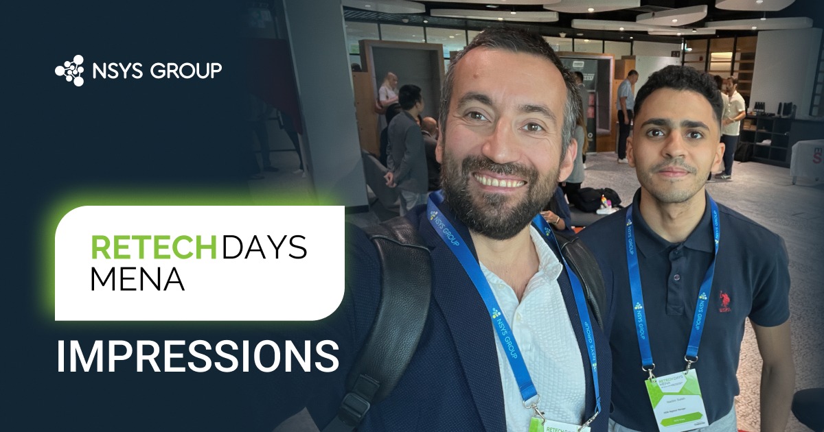 NSYS - NSYS at Retech Days MENA — Dubai, 1 October 2025 Retech Days ...